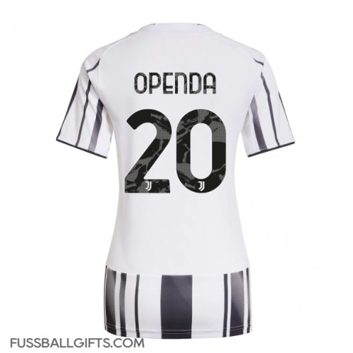 Juventus Lois Openda #20 Fußballbekleidung Heimtrikot Damen 2025-26 Kurzarm